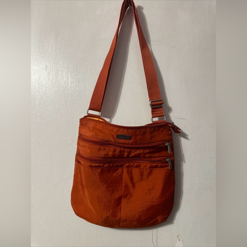 Baggallini Light Red Crossbody Bag Shoulder Purse Adjustable Strap